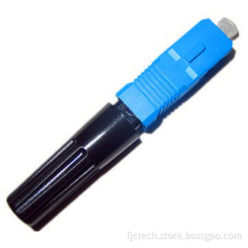 Customized SC/PC Fiber Optic Quick Connector, Good Polished and 100% Tested